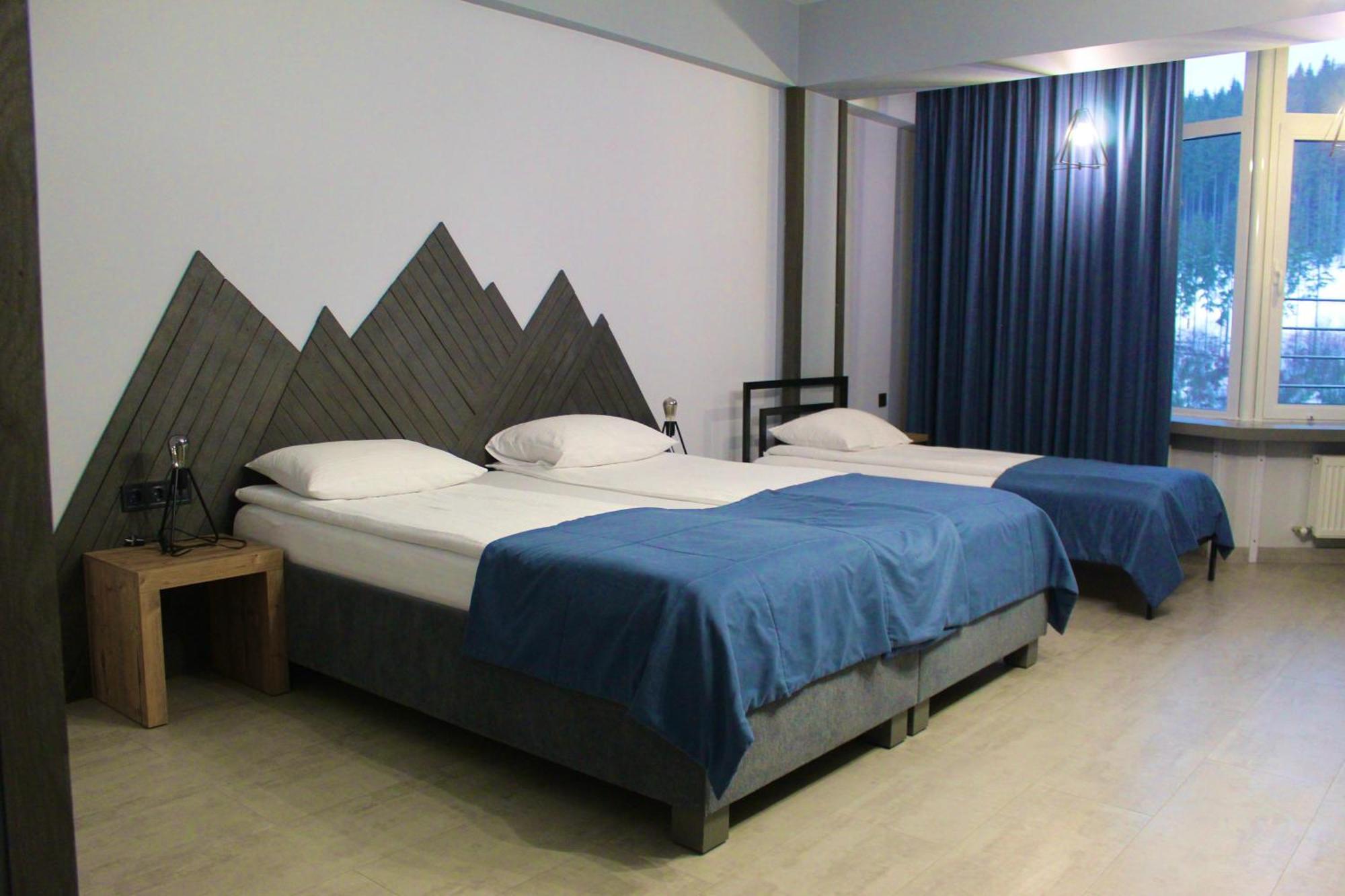 Hotel Blue Mountain Bukovel Esterno foto